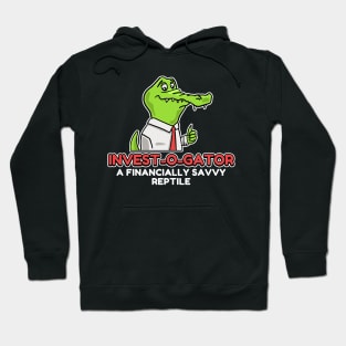 Alligator Invest-O-Gator finance savvy reptile Hoodie